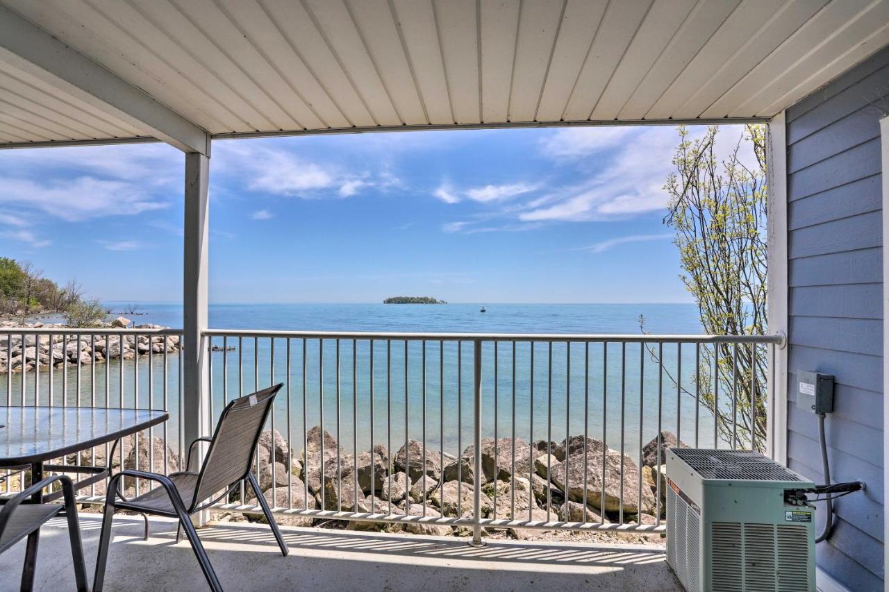 Cozy Lakefront Middle Bass Retreat With Balcony Put-in-Bay Luaran gambar